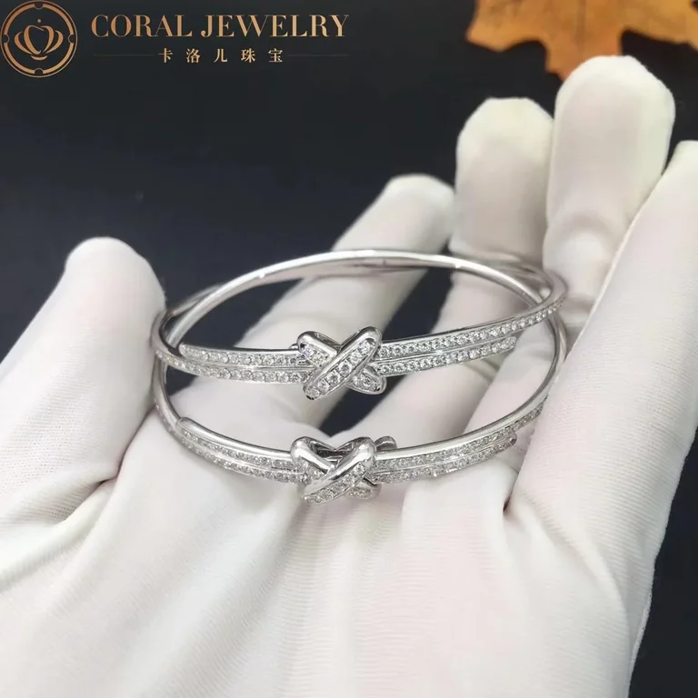 Chaumet Jeux De Liens Bracelet 081798 White Gold Diamonds 4