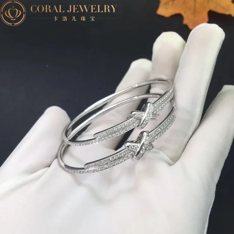 Chaumet Jeux De Liens Bracelet 081798 White Gold Diamonds 3