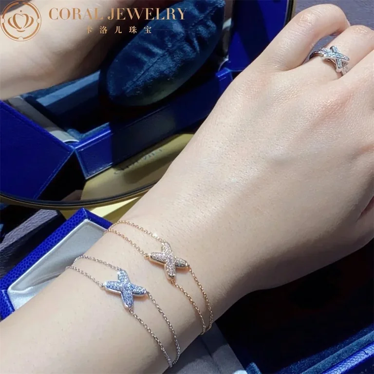 Chaumet 083222 Jeux De Liens Bracelet Rose gold Diamonds 2