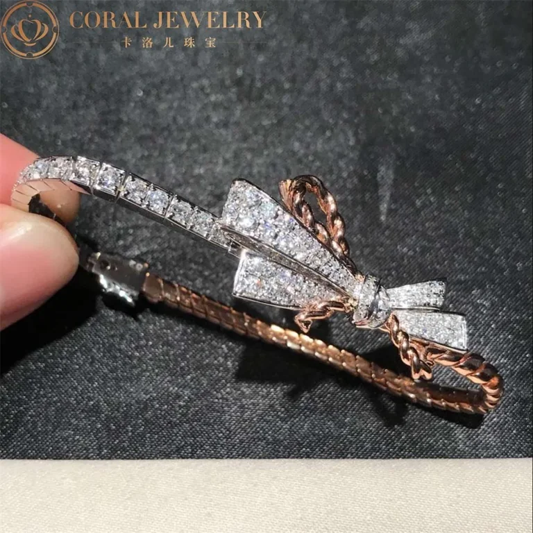 Chaumet Insolence Bracelet 083165 White Gold Rose Gold Diamonds 6