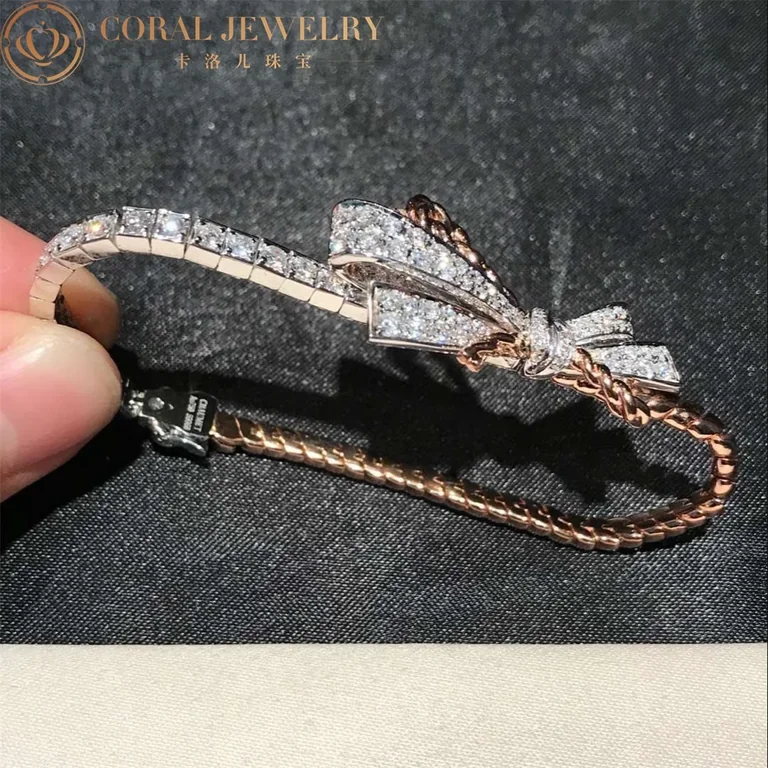 Chaumet Insolence Bracelet 083165 White Gold Rose Gold Diamonds 5