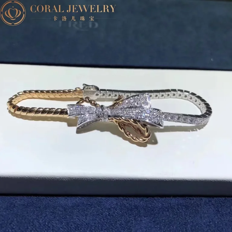 Chaumet Insolence Bracelet 083165 White Gold Rose Gold Diamonds 2