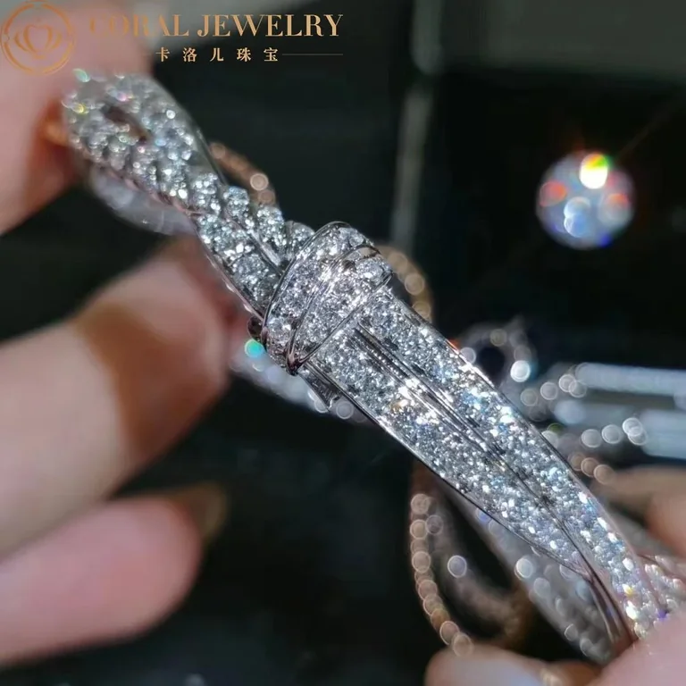 Chaumet Insolence Bracelet 082964 White Gold Rose Gold Diamonds 3