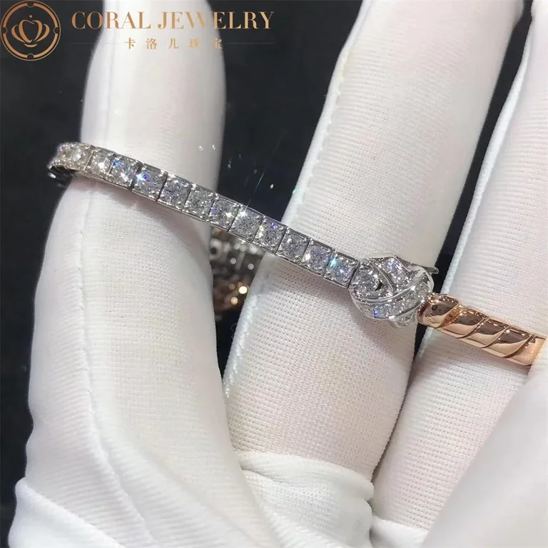 Chaumet Insolence Bracelet 082960 White Gold Rose Gold Diamonds 3