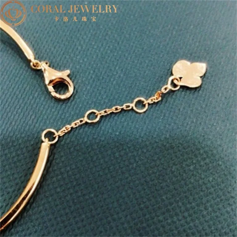 Chaumet Hortensia Bracelet 082789 18-kt Rose Gold Rose Sapphire and Diamonds 3