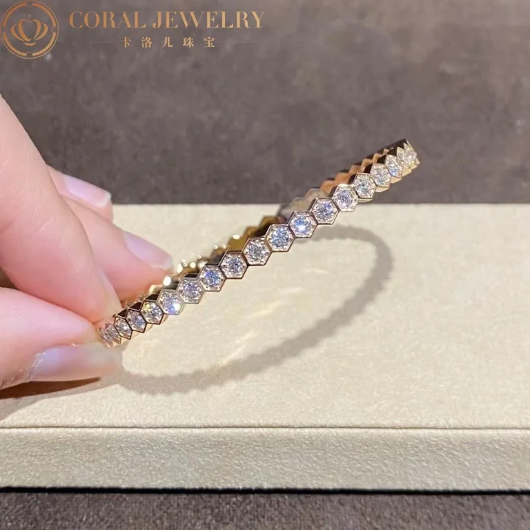 Chaumet Bee My Love Bracelet 083440 Yellow gold diamonds 9
