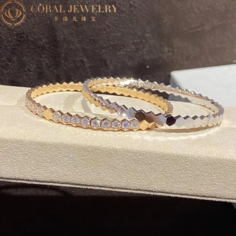 Chaumet Bee My Love Bracelet 083440 Yellow gold diamonds 4