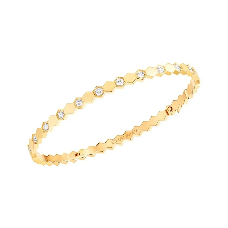 Chaumet Bee My Love Bracelet 083439 Yellow gold diamonds 2