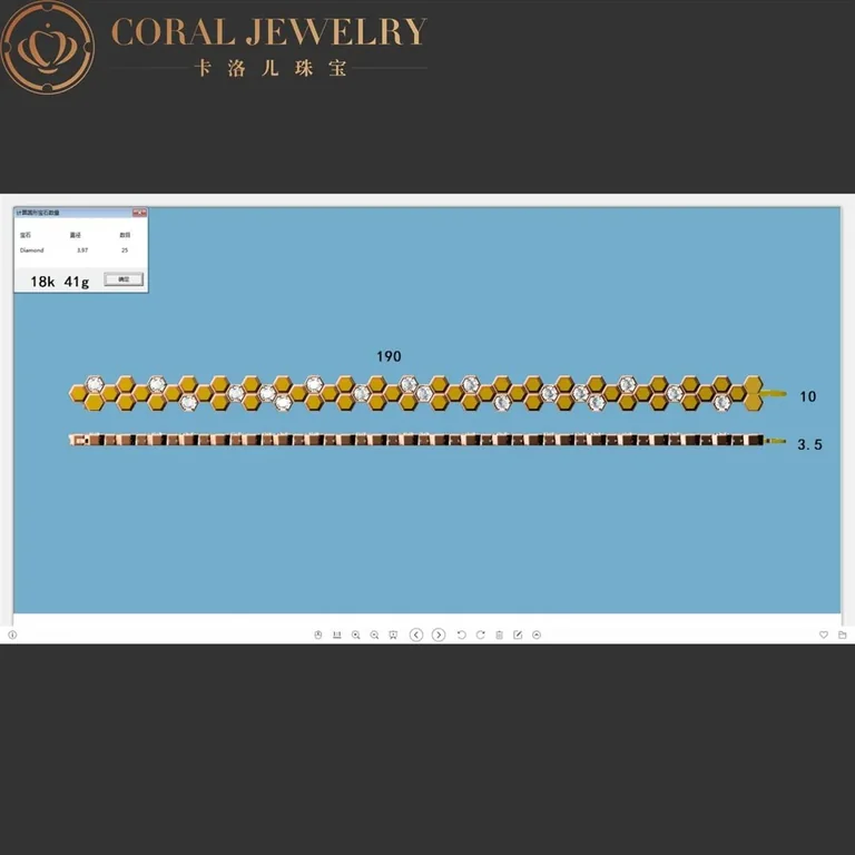 Chaumet 085088 Bee My Love Bracelet Rose Gold Diamonds 4
