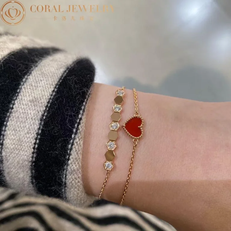 Chaumet Bee My Love Bracelet 084679 Rose gold diamonds 3