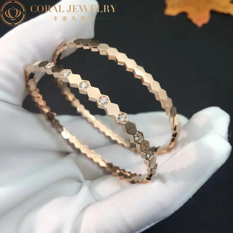 Chaumet Bee My Love Bracelet 083433 Rose gold diamonds 3