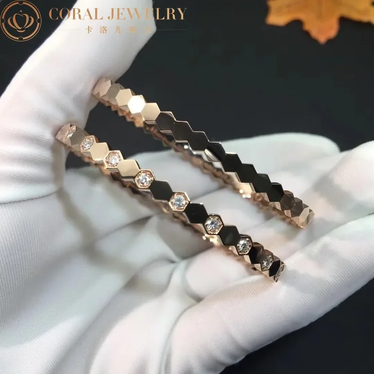 Chaumet Bee My Love Bracelet 083433 Rose gold diamonds 2