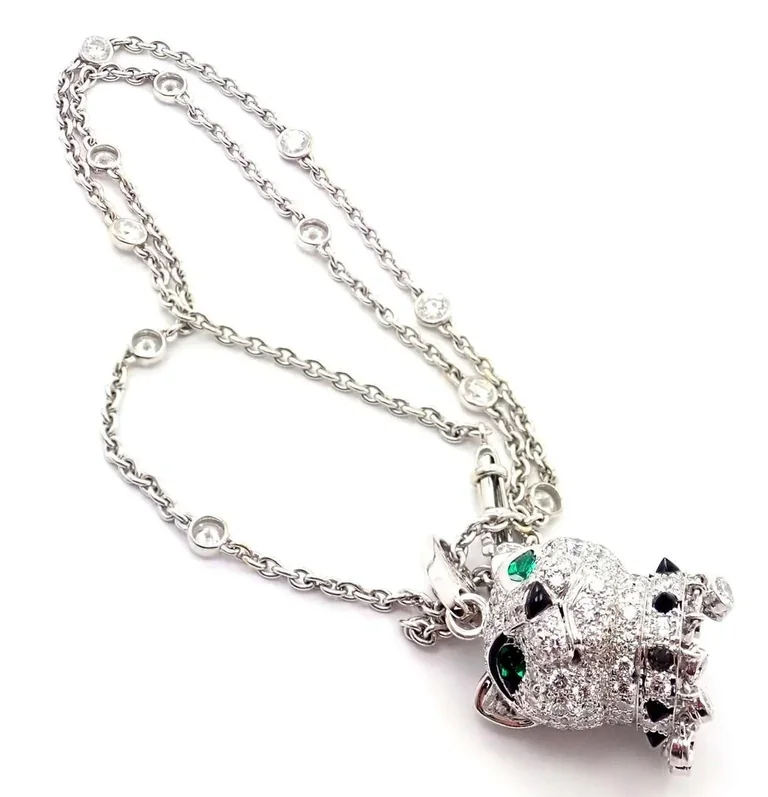 Cartier Necklaces, Panthère De Cartie Necklaces, Panthère De Cartier, Pendants & Necklaces 2