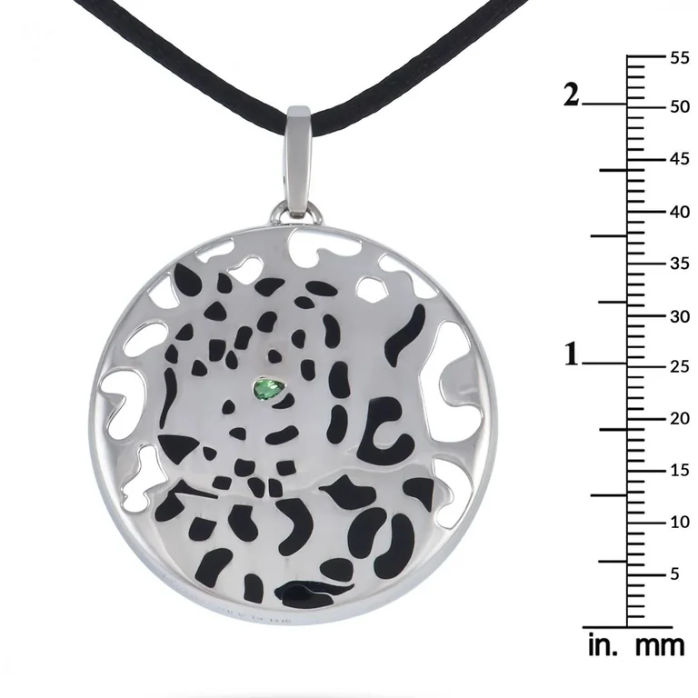 Cartier Panthère De Cartier Necklace White Gold Medallion Necklace 9