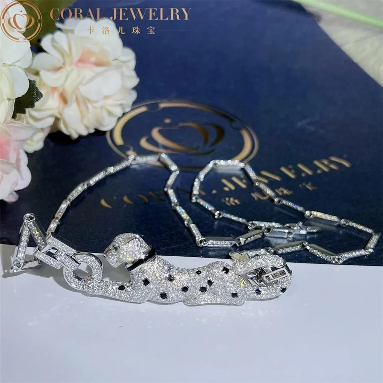 Cartier Panthère de N7048700 Cartier Necklace in White Gold 17