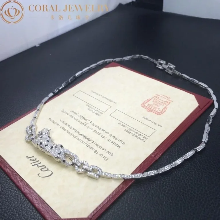 Cartier Panthère de N7048700 Cartier Necklace in White Gold 16