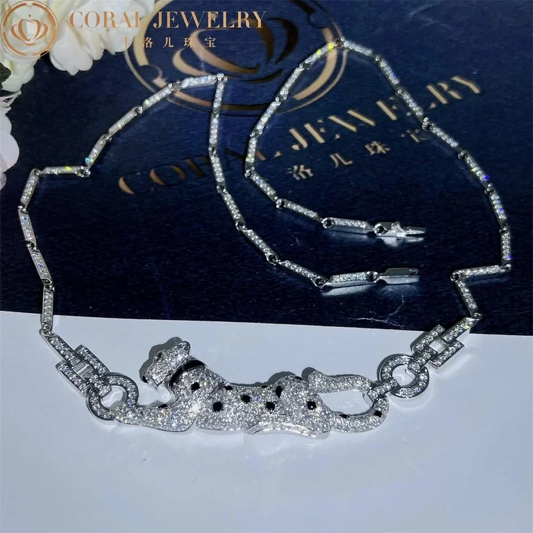 Cartier Panthère de N7048700 Cartier Necklace in White Gold 15