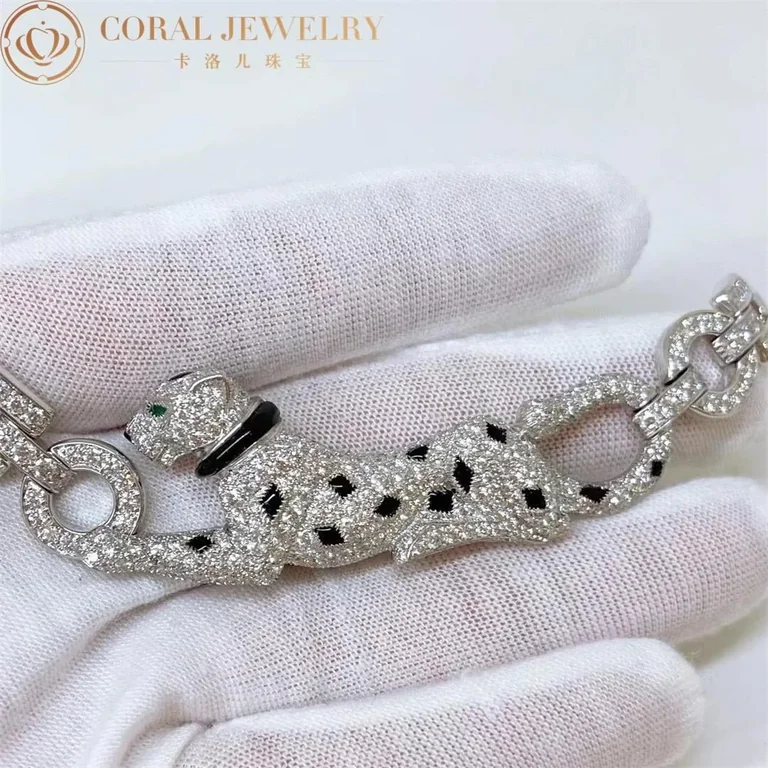 Cartier Panthère de N7048700 Cartier Necklace in White Gold 13