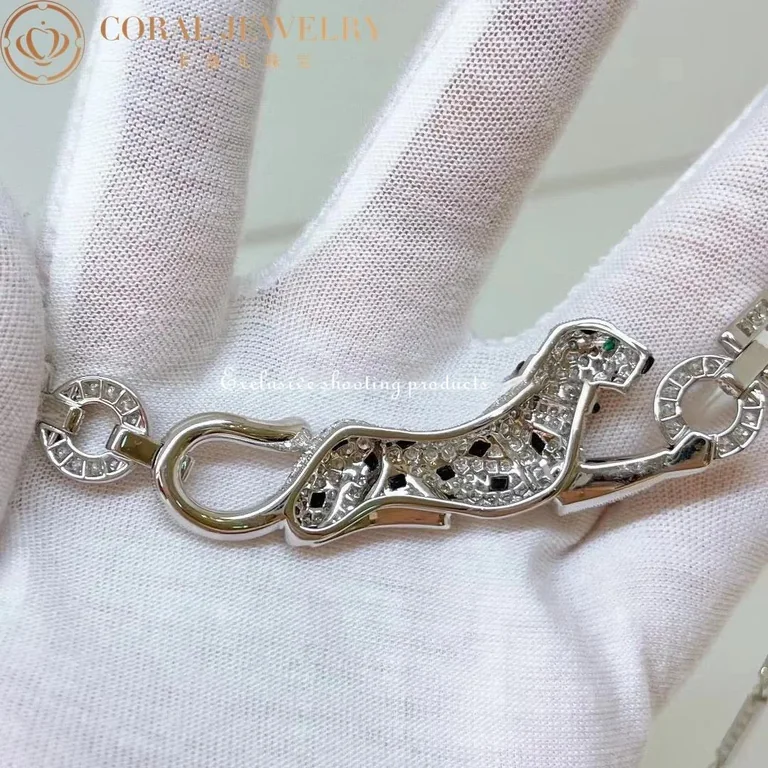 Cartier Panthère de N7048700 Cartier Necklace in White Gold 12