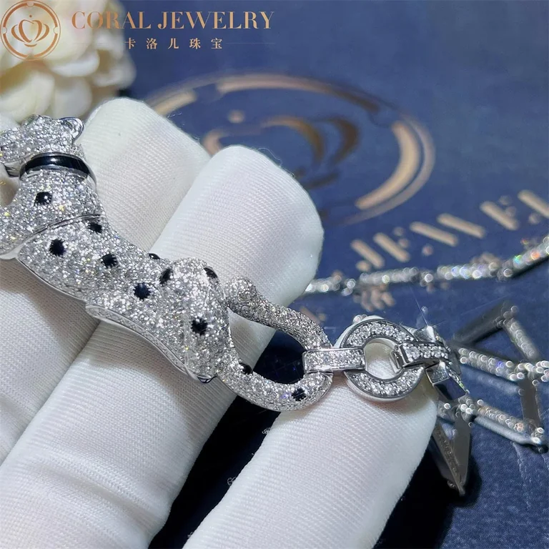 Cartier Panthère de N7048700 Cartier Necklace in White Gold 9
