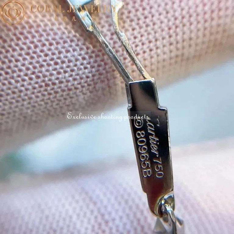 Cartier Panthère de N7048700 Cartier Necklace in White Gold 8