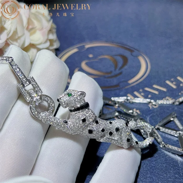Cartier Panthère de N7048700 Cartier Necklace in White Gold 6