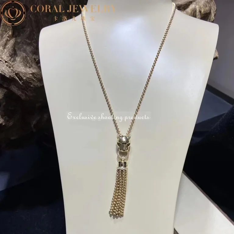 Cartier Panthère de Cartier Necklace Contemporary Panthere Panther Diamond Pendant Necklace N7424121 10