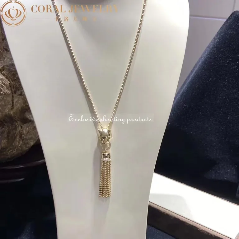 Cartier Panthère de Cartier Necklace Contemporary Panthere Panther Diamond Pendant Necklace N7424121 9
