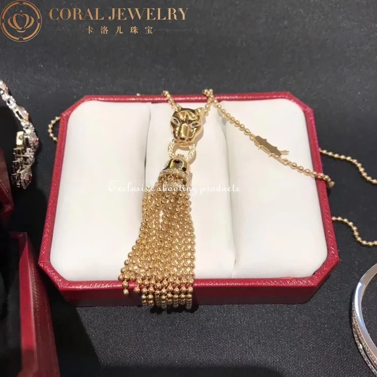 Cartier Panthère de Cartier Necklace Contemporary Panthere Panther Diamond Pendant Necklace N7424121 6