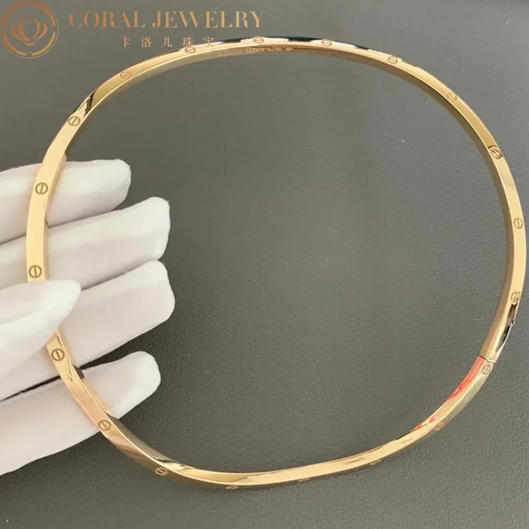 Cartier Love Necklace B7224761 Yellow Gold Collar 3