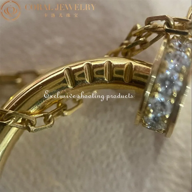 Cartier Juste un Clou Necklace B7224511 Yellow Gold Diamonds 8