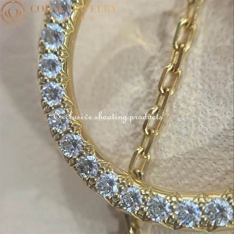 Cartier Juste un Clou Necklace B7224511 Yellow Gold Diamonds 4