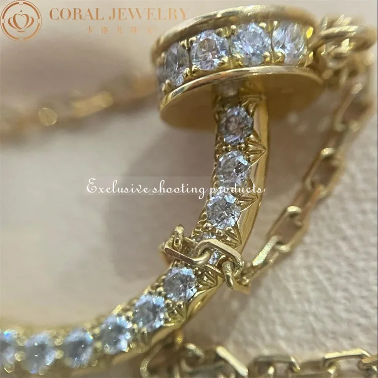 Cartier Juste un Clou Necklace B7224511 Yellow Gold Diamonds 3