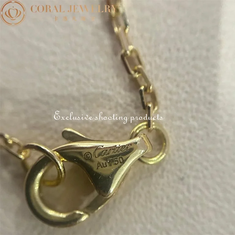 Cartier Juste un Clou Necklace B7224511 Yellow Gold Diamonds 2