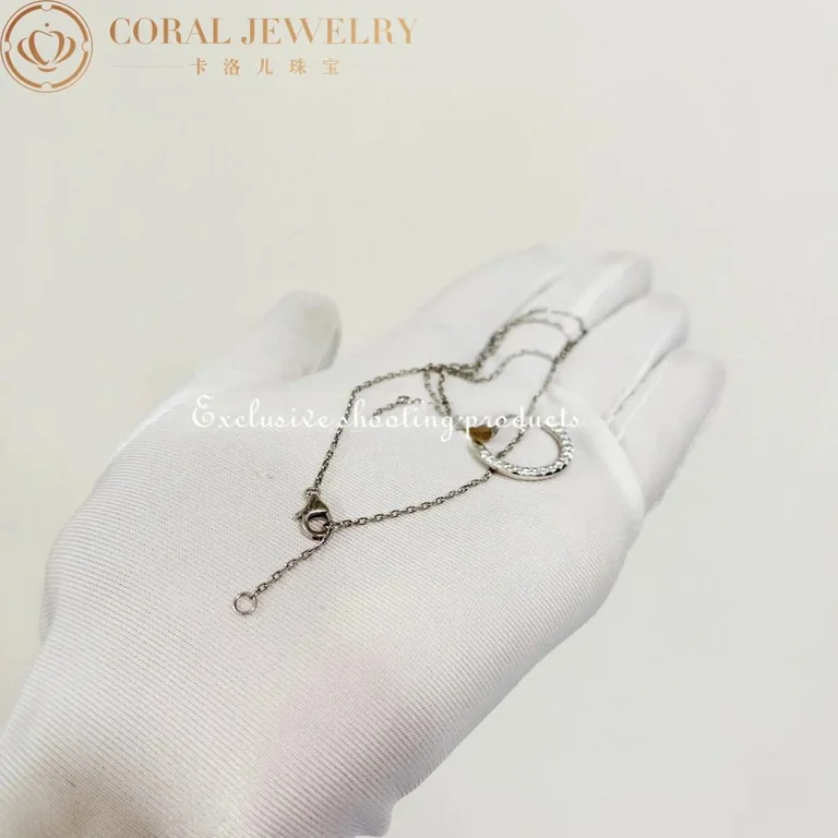 Cartier Juste un Clou B3046900 Necklace White Gold Diamonds 4