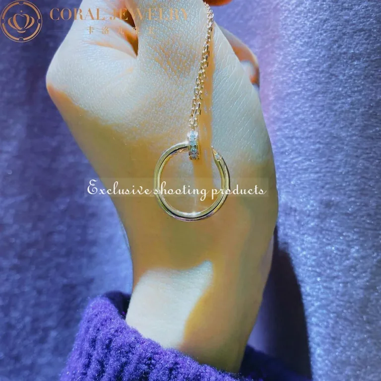 Cartier Juste un Clou B7224514 Necklace White Gold Diamonds 9