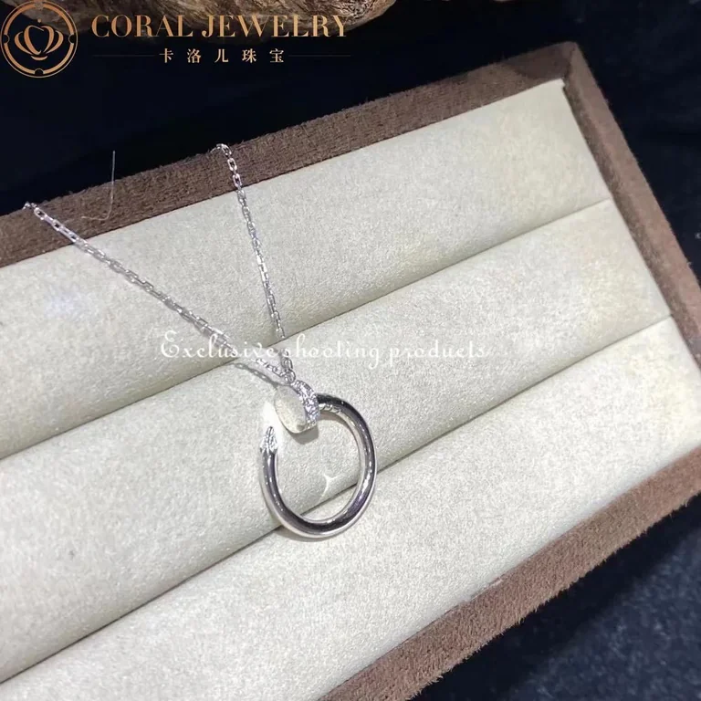 Cartier Juste un Clou B7224514 Necklace White Gold Diamonds 3