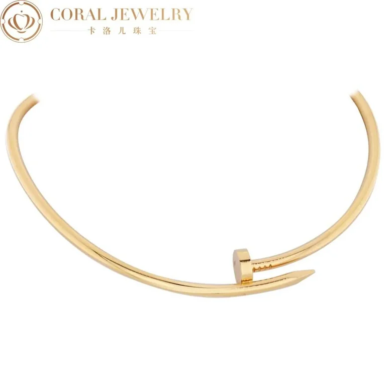 Cartier Juste un Clou Collar N7424165 Necklace Medium Model Yellow Gold 6