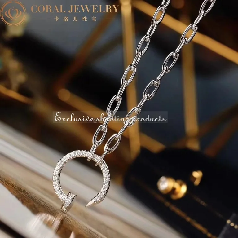 Cartier Juste un Clou Chain N7413500 Necklace White Gold 7