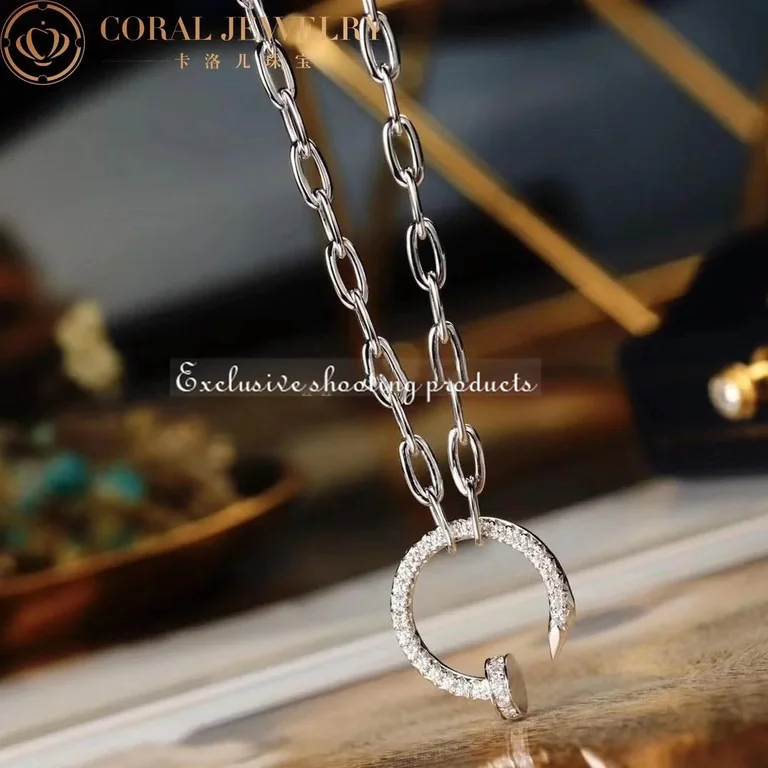 Cartier Juste un Clou Chain N7413500 Necklace White Gold 6