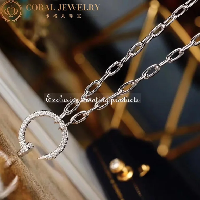 Cartier Juste un Clou Chain N7413500 Necklace White Gold 5