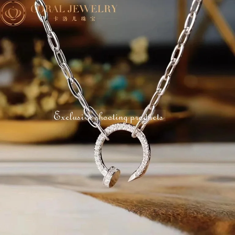 Cartier Juste un Clou Chain N7413500 Necklace White Gold 2