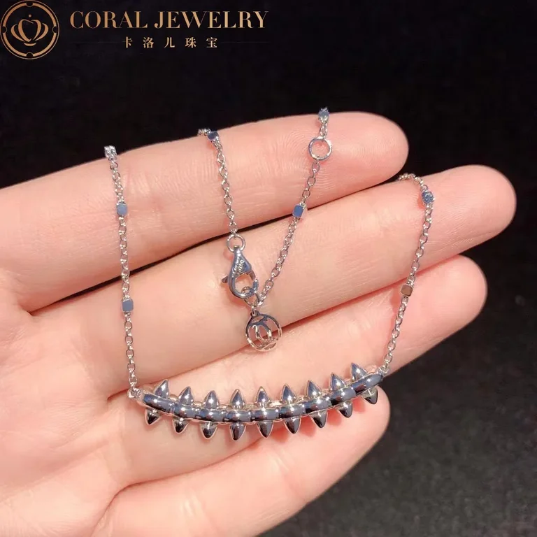 Cartier Clash De Cartier N7424312 Necklace White Gold Diamonds 3