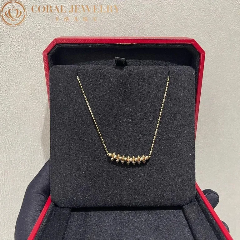 Cartier Clash De Cartier B7224879 Necklace Yellow Gold Limited Edition 6