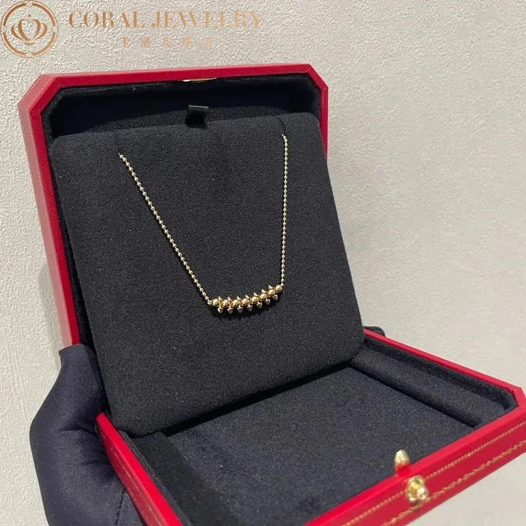 Cartier Clash De Cartier B7224879 Necklace Yellow Gold Limited Edition 5