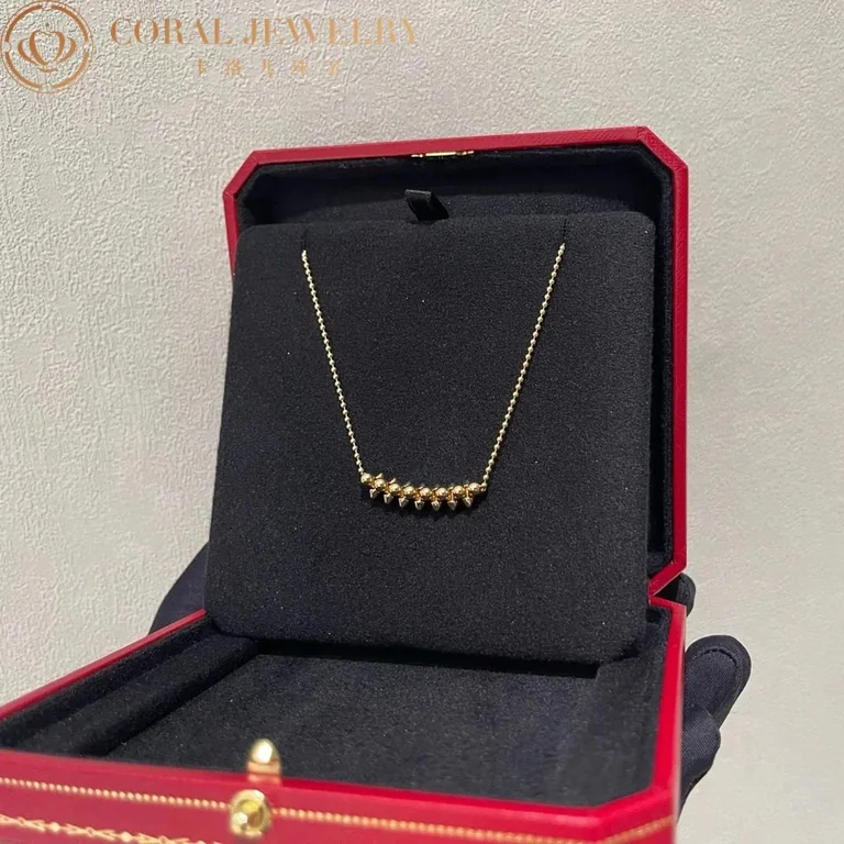 Cartier Clash De Cartier B7224879 Necklace Yellow Gold Limited Edition 4