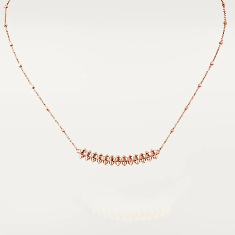 Cartier Clash De Cartier B722474 Necklace Small Model Rose Gold 1