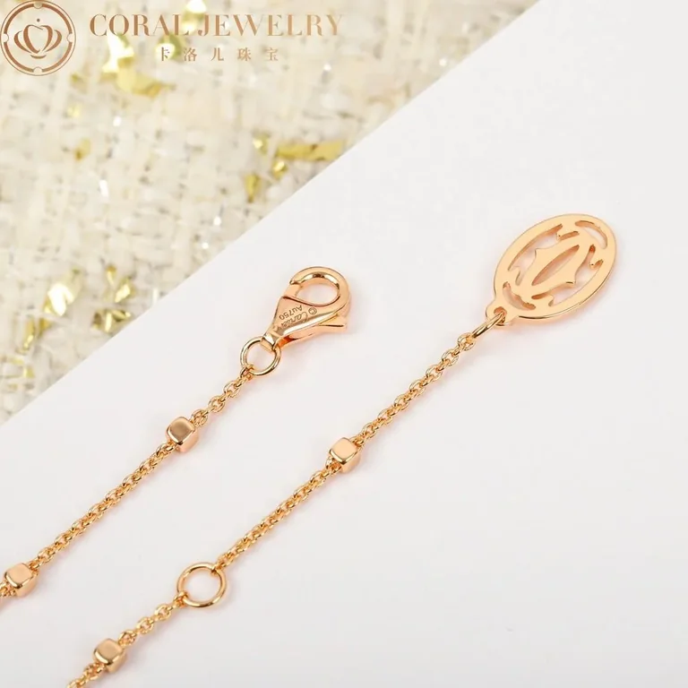 Cartier Clash De Cartier B722474 Necklace Small Model Rose Gold 11