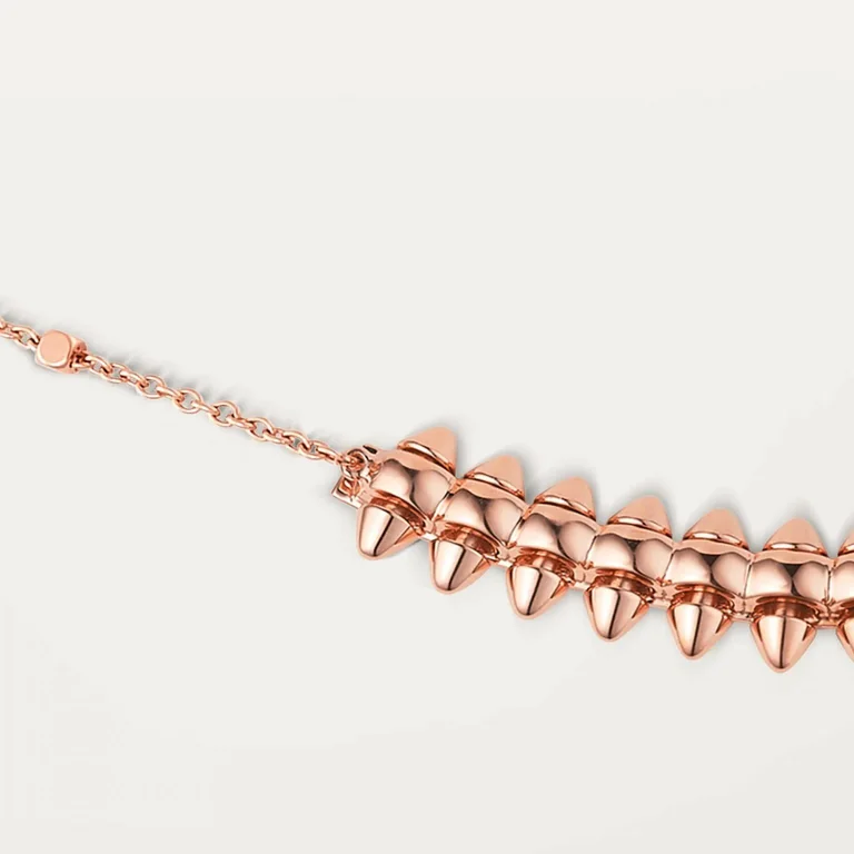 Cartier Clash De Cartier B722474 Necklace Small Model Rose Gold 5