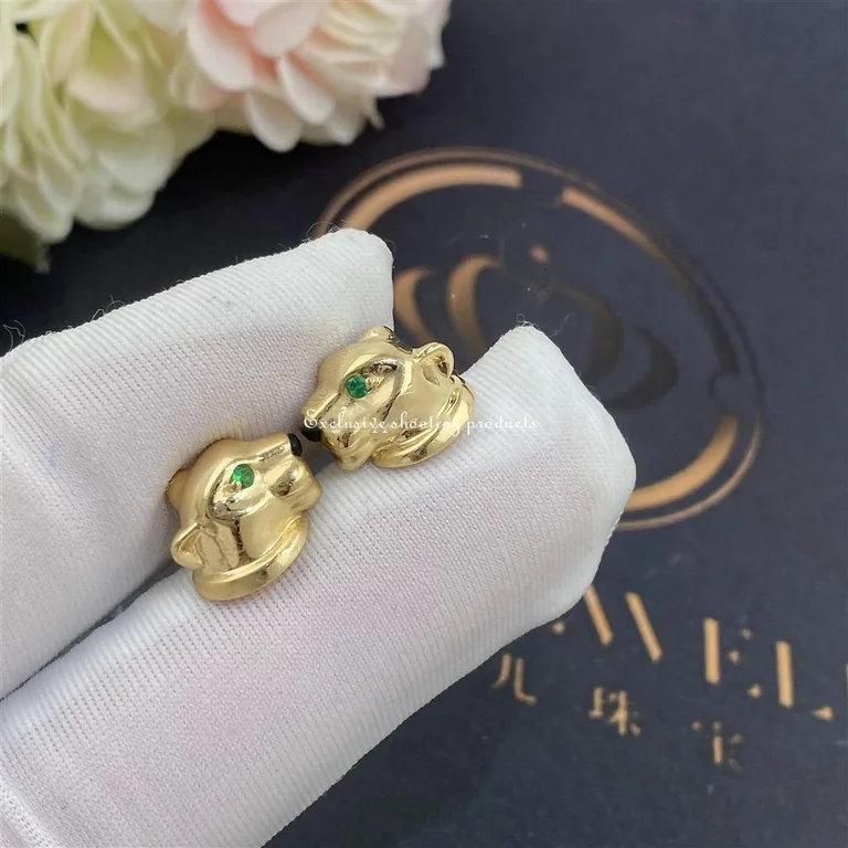 Cartier B8043900 Panthère de Cartier Earrings Yellow Gold 5